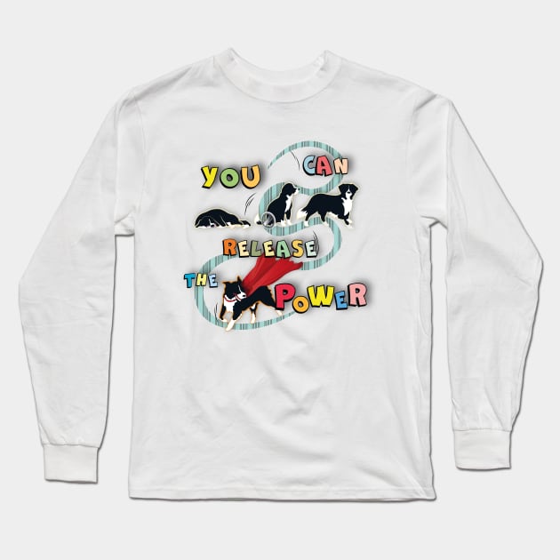 super dog Long Sleeve T-Shirt by INFINITYSHADES